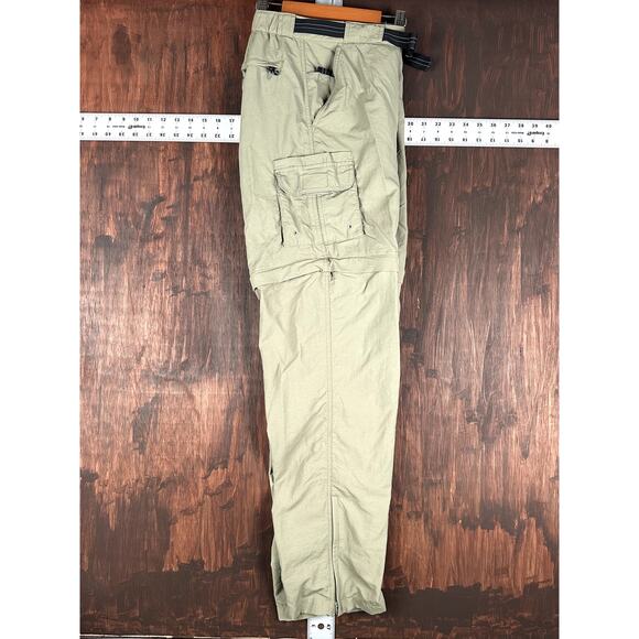 Magellan Back Country Convertible Water Repel Cargo Pants Outdoors Nylon Mens S - Picture 6 of 11